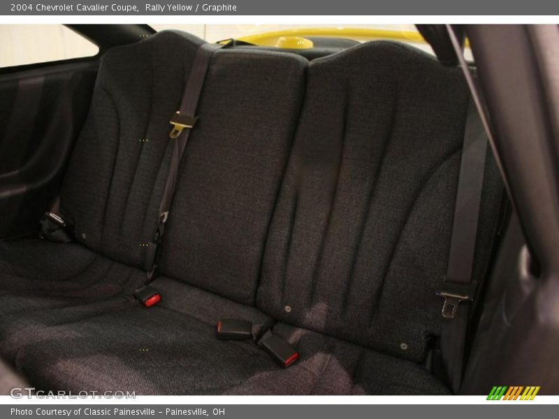 Rally Yellow / Graphite 2004 Chevrolet Cavalier Coupe