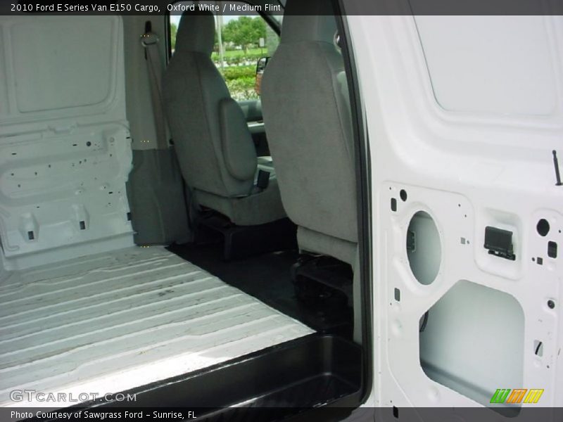 Oxford White / Medium Flint 2010 Ford E Series Van E150 Cargo