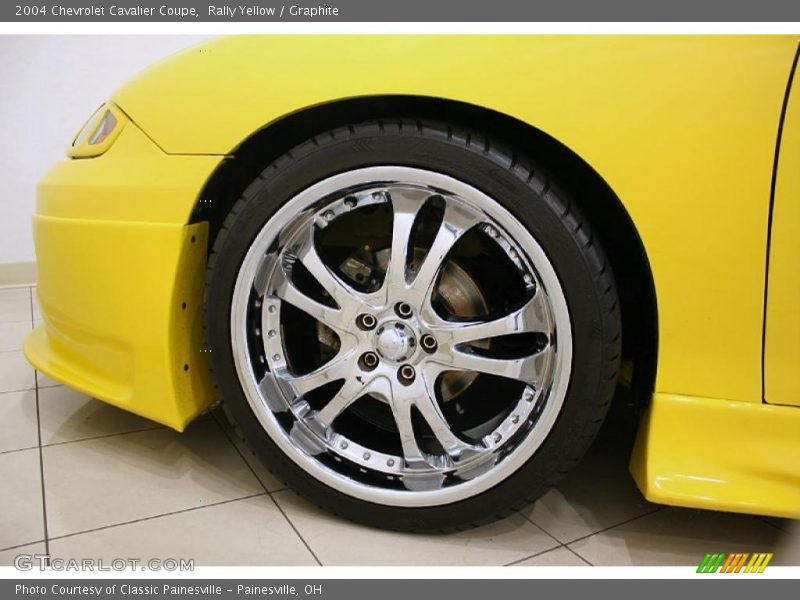 Rally Yellow / Graphite 2004 Chevrolet Cavalier Coupe