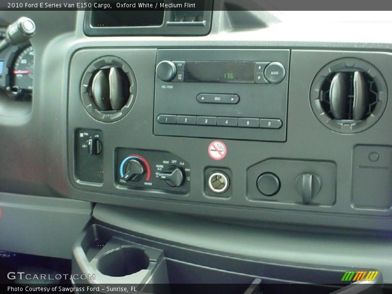 Oxford White / Medium Flint 2010 Ford E Series Van E150 Cargo