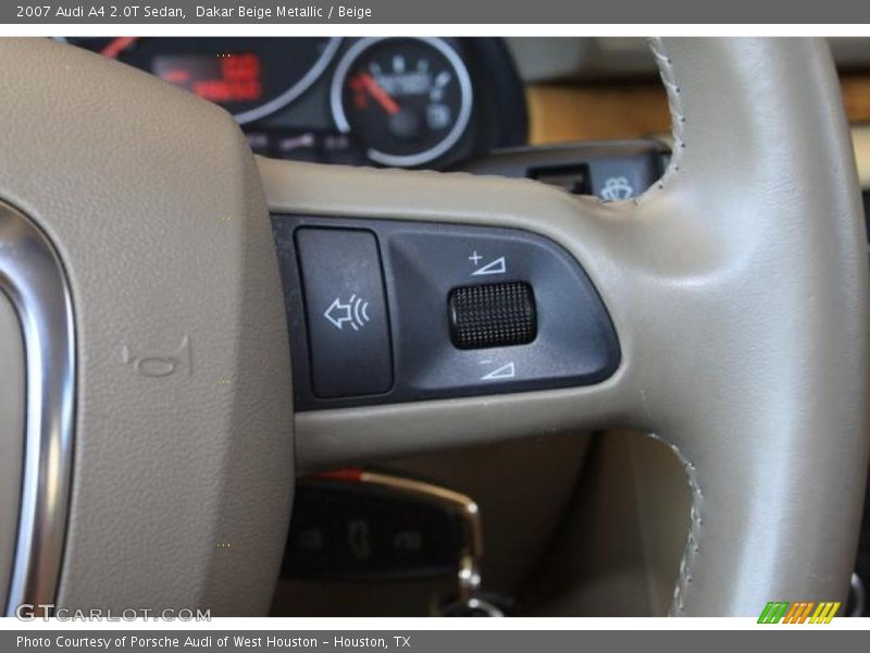 Dakar Beige Metallic / Beige 2007 Audi A4 2.0T Sedan