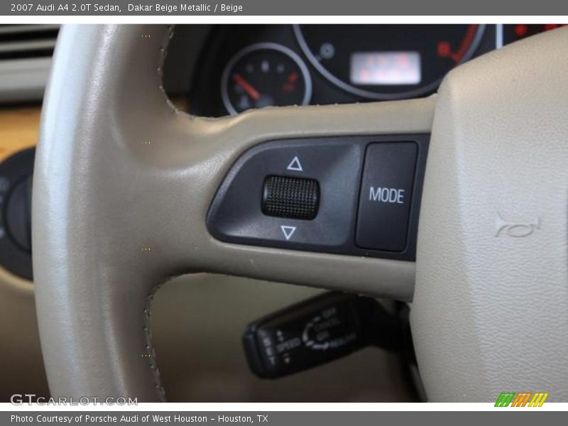 Dakar Beige Metallic / Beige 2007 Audi A4 2.0T Sedan