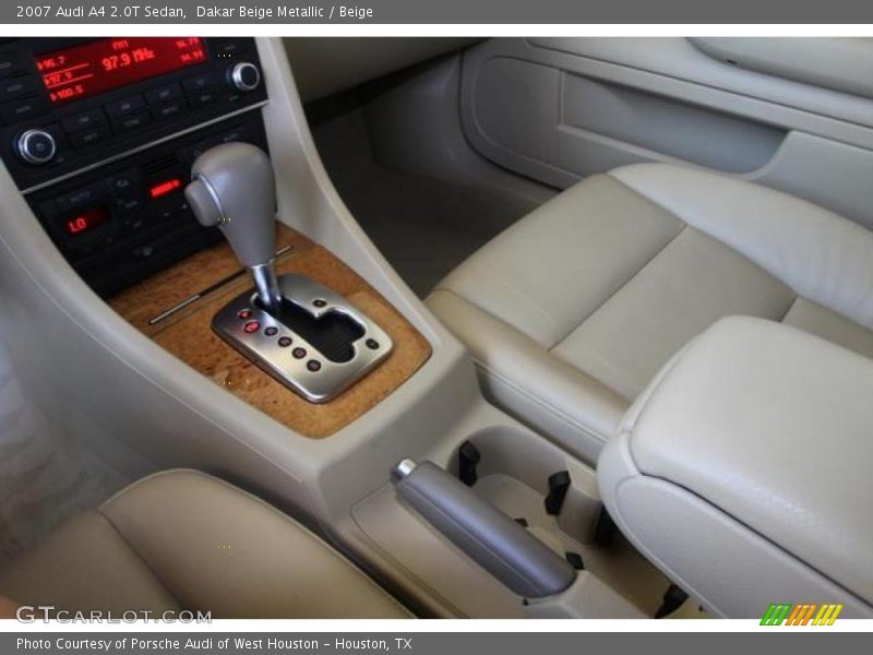 Dakar Beige Metallic / Beige 2007 Audi A4 2.0T Sedan