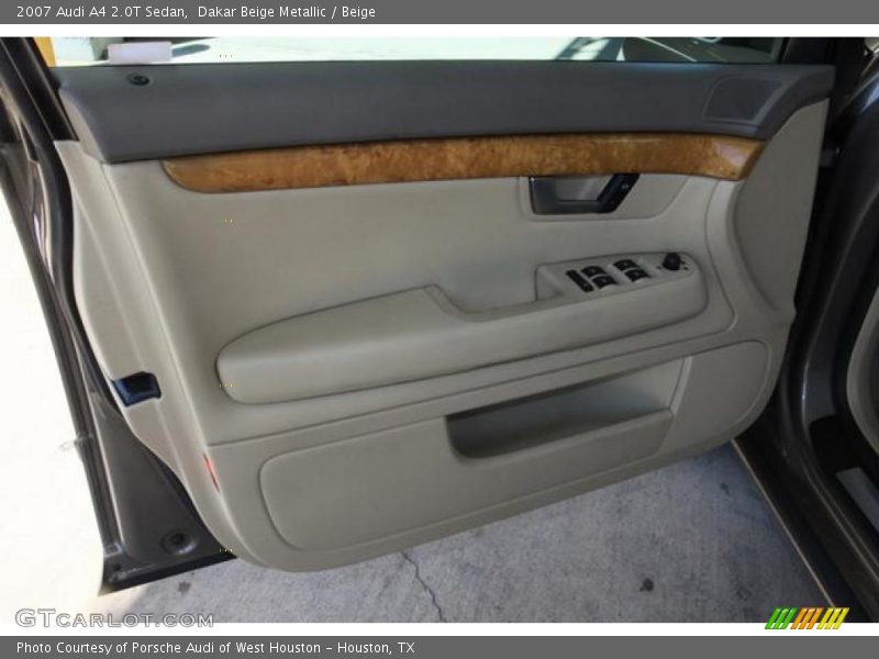 Dakar Beige Metallic / Beige 2007 Audi A4 2.0T Sedan
