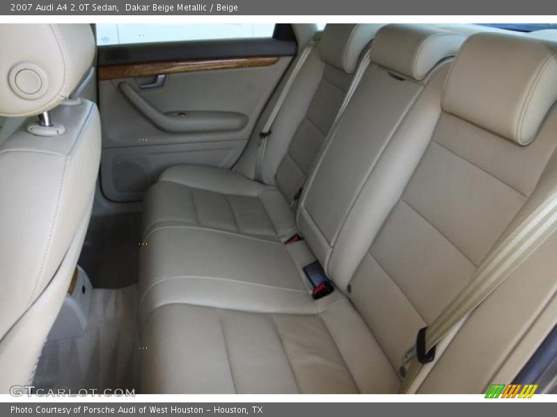 Dakar Beige Metallic / Beige 2007 Audi A4 2.0T Sedan