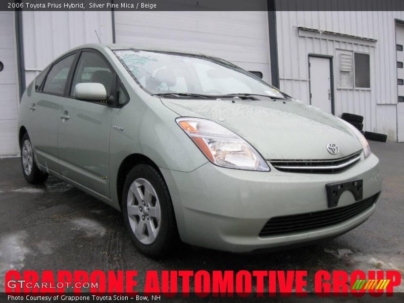 Silver Pine Mica / Beige 2006 Toyota Prius Hybrid