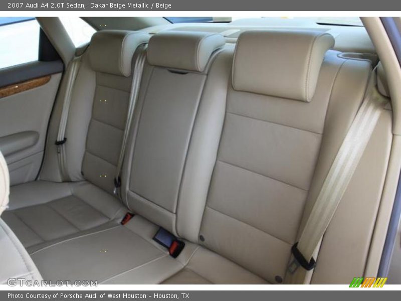 Dakar Beige Metallic / Beige 2007 Audi A4 2.0T Sedan