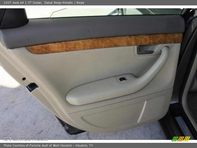 Dakar Beige Metallic / Beige 2007 Audi A4 2.0T Sedan