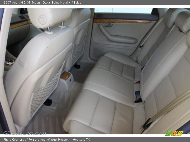 Dakar Beige Metallic / Beige 2007 Audi A4 2.0T Sedan
