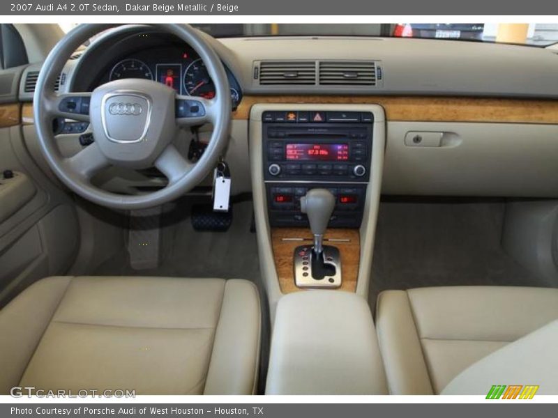Dakar Beige Metallic / Beige 2007 Audi A4 2.0T Sedan
