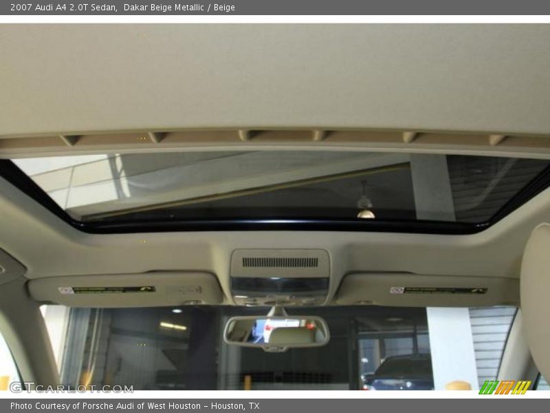 Dakar Beige Metallic / Beige 2007 Audi A4 2.0T Sedan