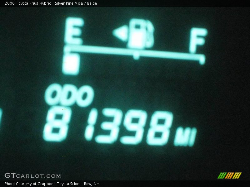 Silver Pine Mica / Beige 2006 Toyota Prius Hybrid
