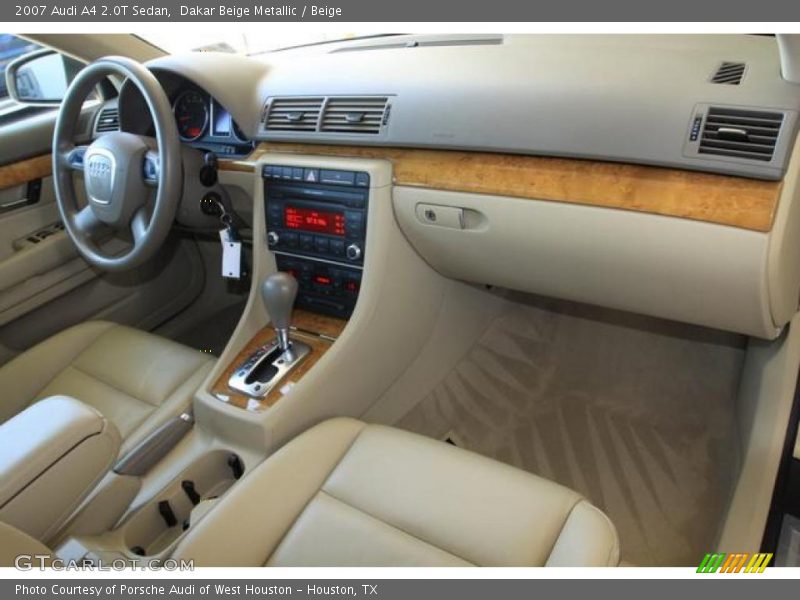 Dakar Beige Metallic / Beige 2007 Audi A4 2.0T Sedan