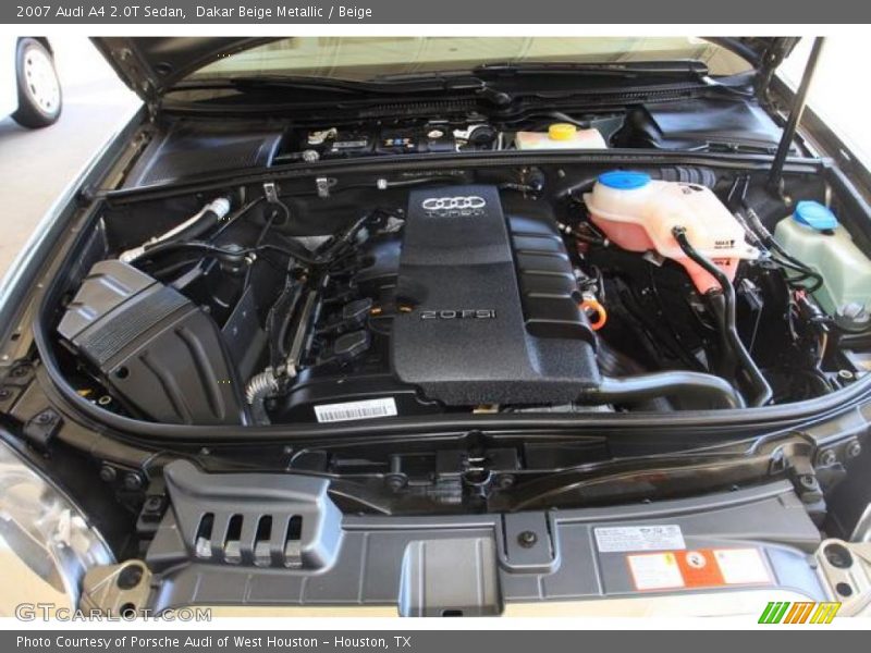 Dakar Beige Metallic / Beige 2007 Audi A4 2.0T Sedan