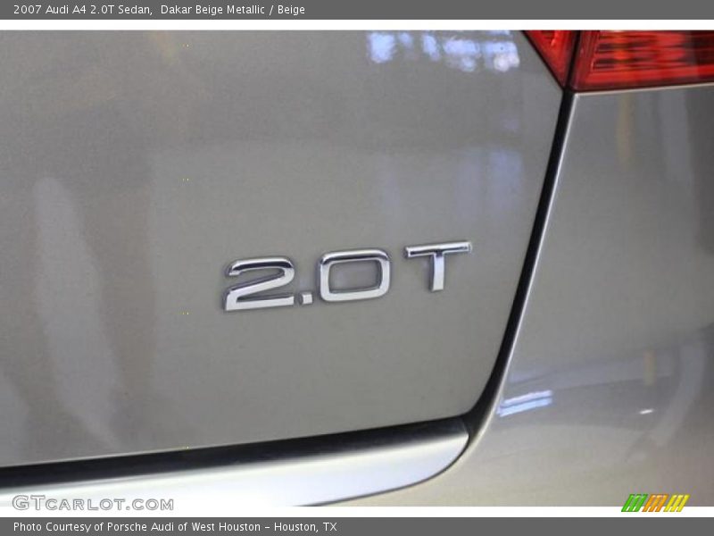 Dakar Beige Metallic / Beige 2007 Audi A4 2.0T Sedan