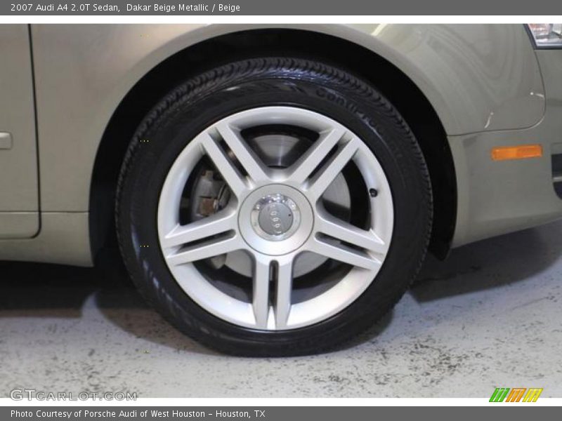 Dakar Beige Metallic / Beige 2007 Audi A4 2.0T Sedan