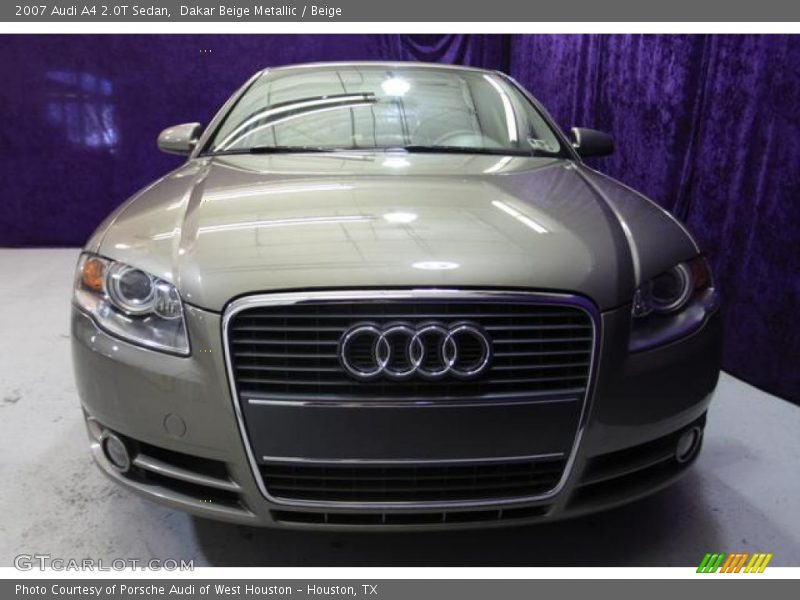 Dakar Beige Metallic / Beige 2007 Audi A4 2.0T Sedan