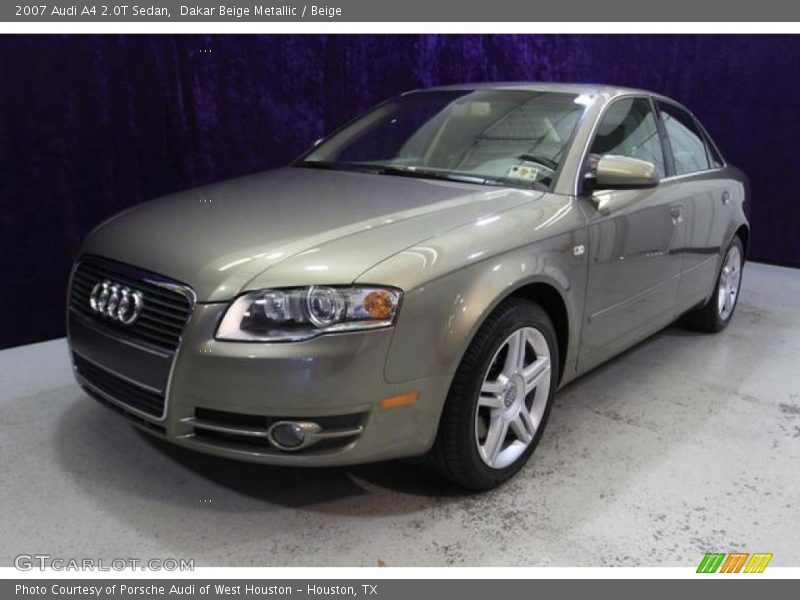 Dakar Beige Metallic / Beige 2007 Audi A4 2.0T Sedan