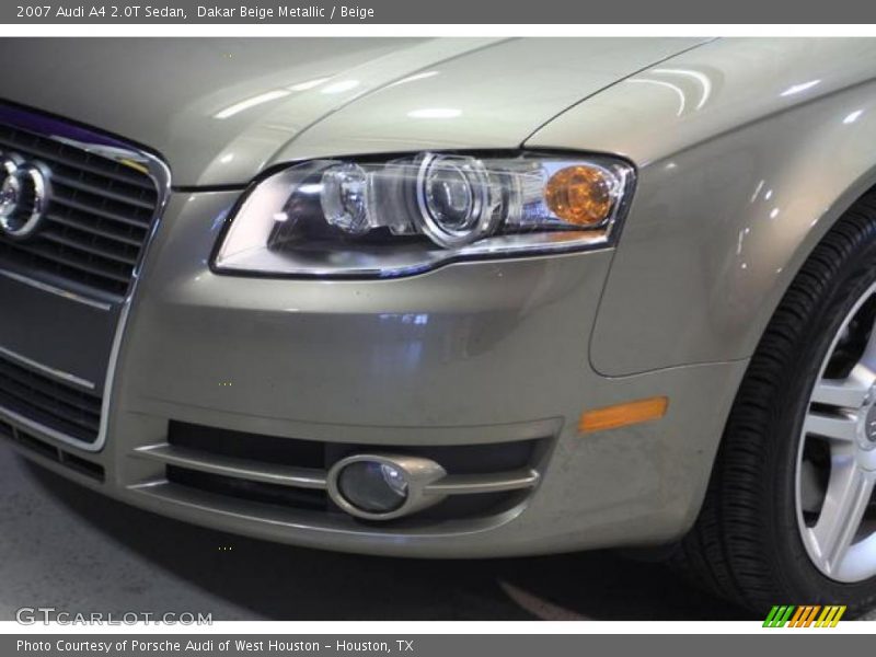 Dakar Beige Metallic / Beige 2007 Audi A4 2.0T Sedan