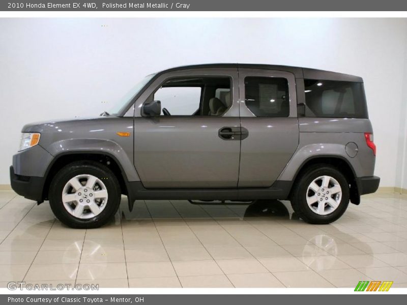 Polished Metal Metallic / Gray 2010 Honda Element EX 4WD