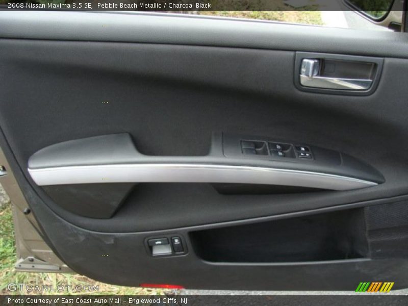 Pebble Beach Metallic / Charcoal Black 2008 Nissan Maxima 3.5 SE