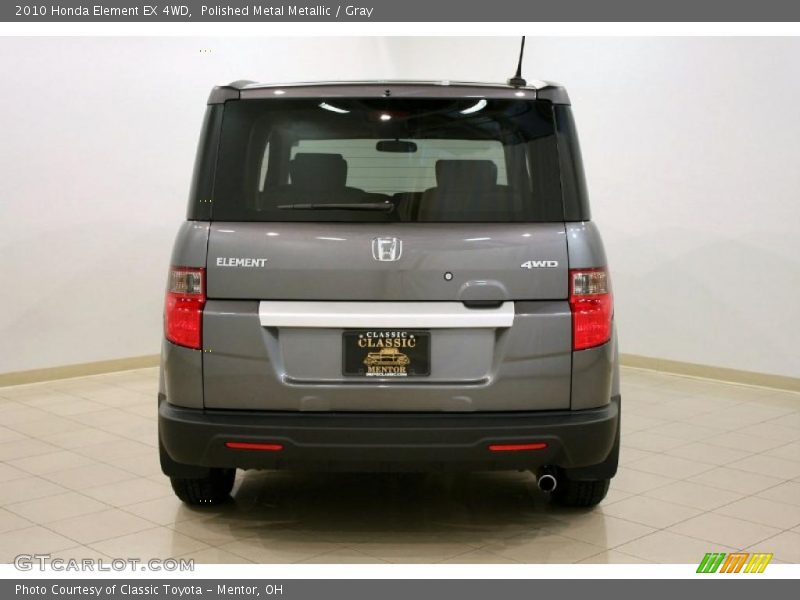 Polished Metal Metallic / Gray 2010 Honda Element EX 4WD