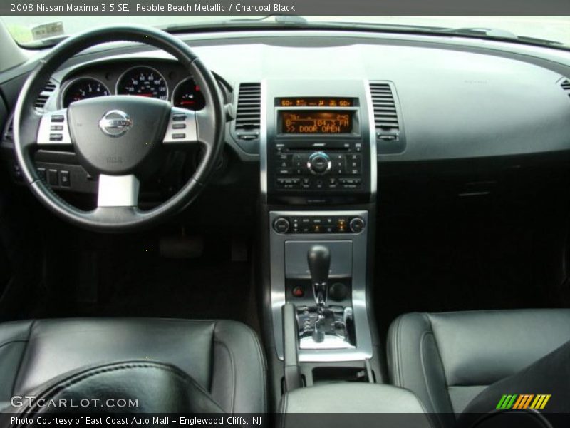 Pebble Beach Metallic / Charcoal Black 2008 Nissan Maxima 3.5 SE
