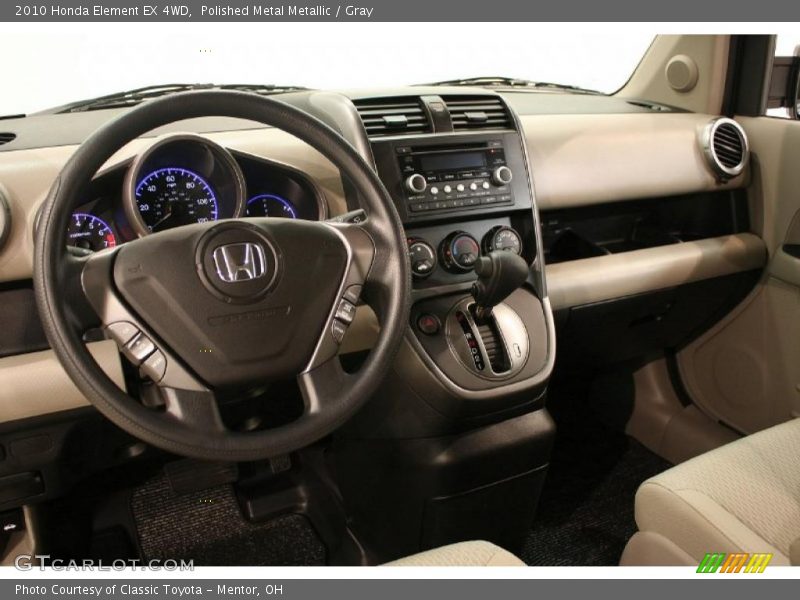 Polished Metal Metallic / Gray 2010 Honda Element EX 4WD