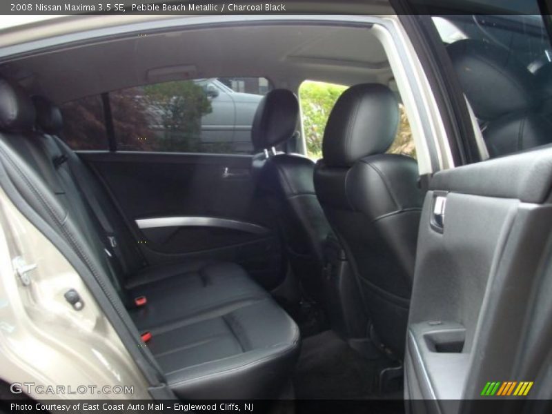 Pebble Beach Metallic / Charcoal Black 2008 Nissan Maxima 3.5 SE