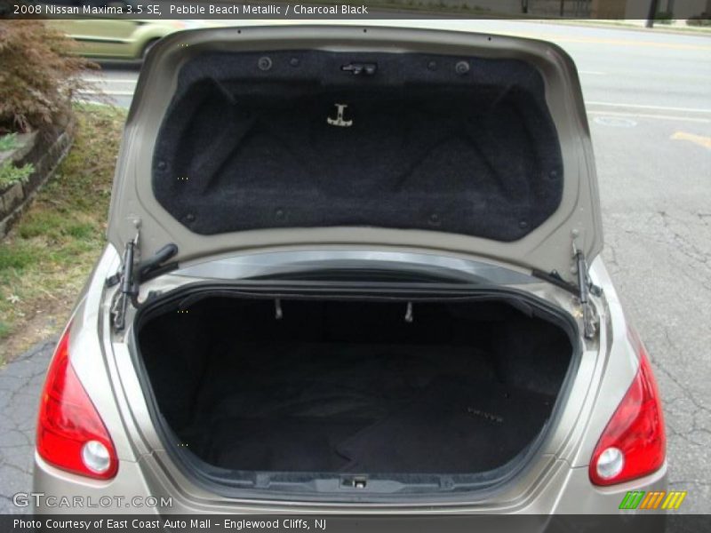 Pebble Beach Metallic / Charcoal Black 2008 Nissan Maxima 3.5 SE