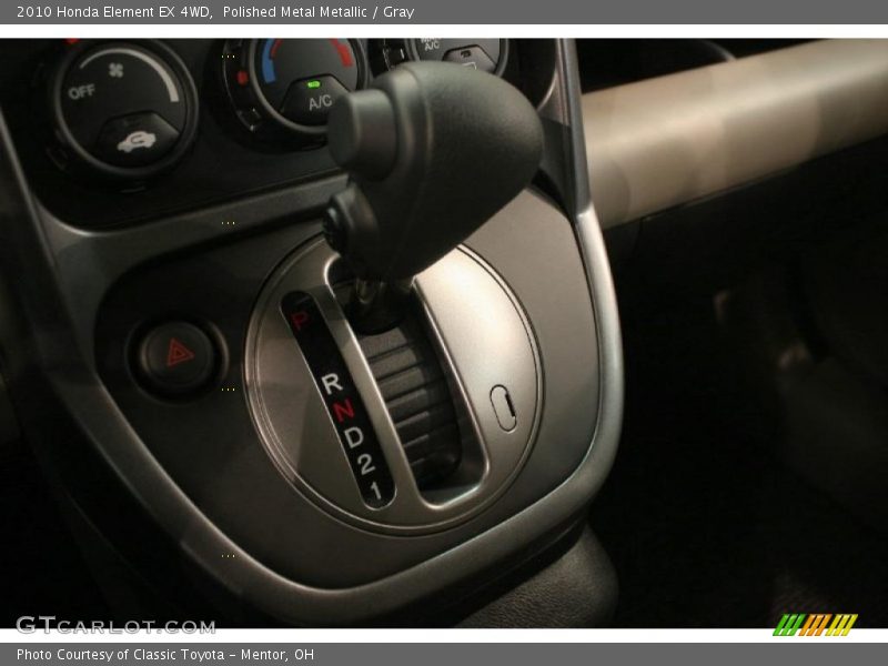 Polished Metal Metallic / Gray 2010 Honda Element EX 4WD