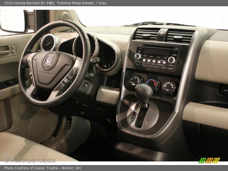 Polished Metal Metallic / Gray 2010 Honda Element EX 4WD