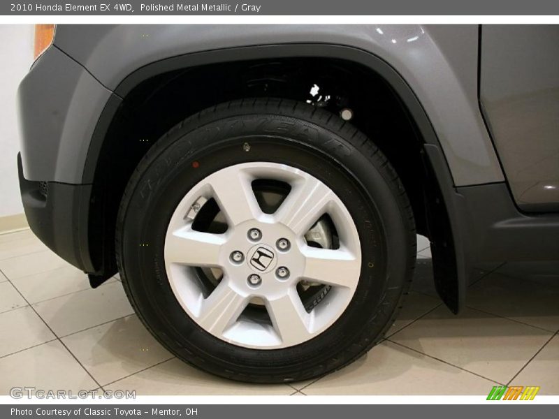 Polished Metal Metallic / Gray 2010 Honda Element EX 4WD