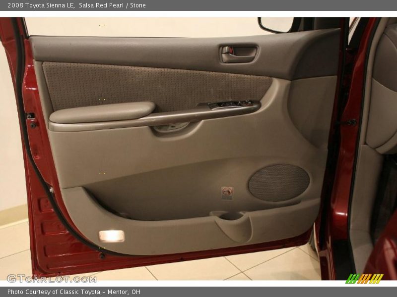 Salsa Red Pearl / Stone 2008 Toyota Sienna LE