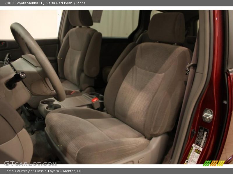 Salsa Red Pearl / Stone 2008 Toyota Sienna LE