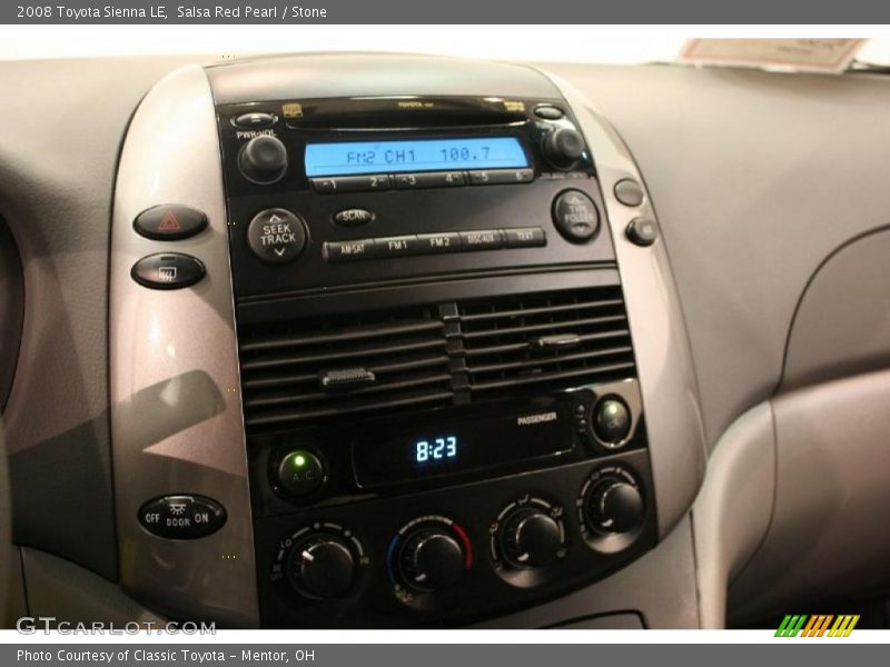 Salsa Red Pearl / Stone 2008 Toyota Sienna LE