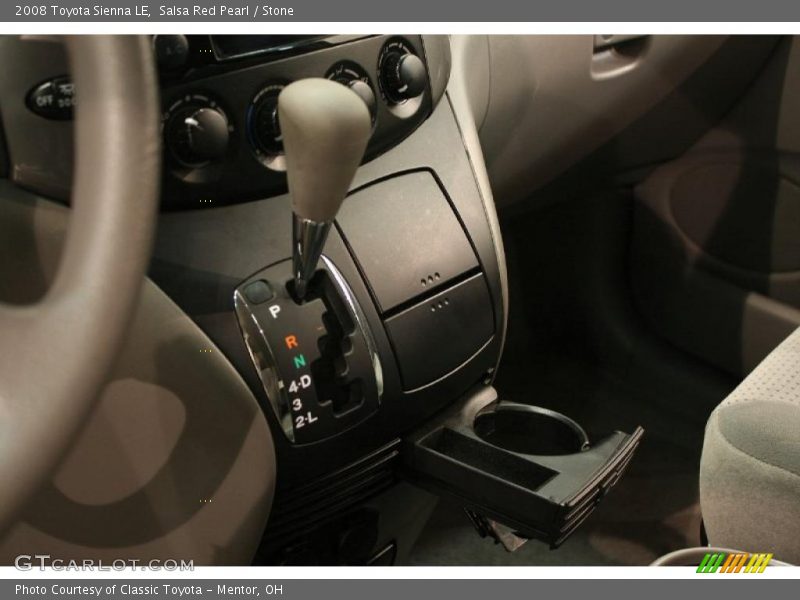 Salsa Red Pearl / Stone 2008 Toyota Sienna LE