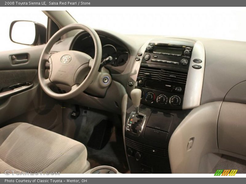Salsa Red Pearl / Stone 2008 Toyota Sienna LE