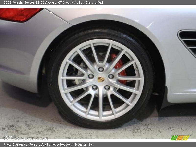 GT Silver Metallic / Carrera Red 2008 Porsche Boxster RS 60 Spyder