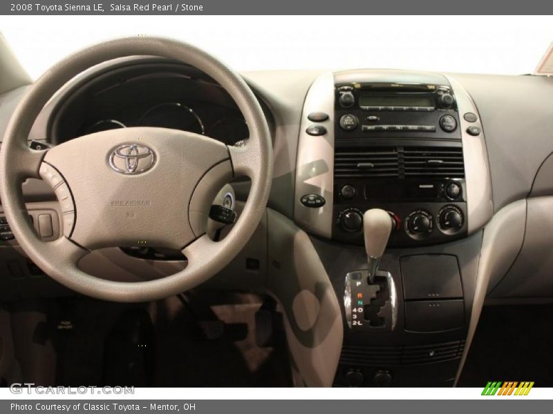 Salsa Red Pearl / Stone 2008 Toyota Sienna LE