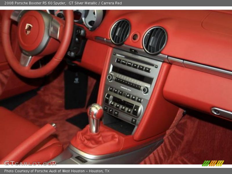 GT Silver Metallic / Carrera Red 2008 Porsche Boxster RS 60 Spyder