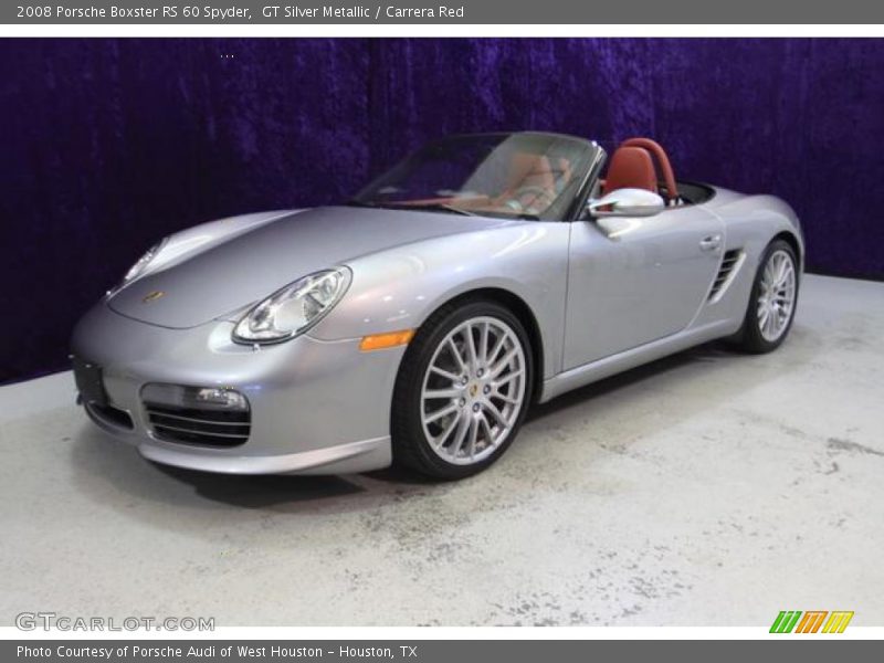 GT Silver Metallic / Carrera Red 2008 Porsche Boxster RS 60 Spyder