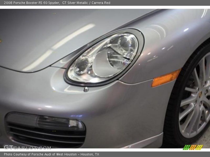 GT Silver Metallic / Carrera Red 2008 Porsche Boxster RS 60 Spyder