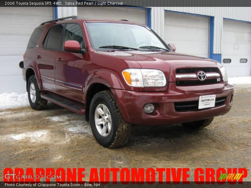 Salsa Red Pearl / Light Charcoal 2006 Toyota Sequoia SR5 4WD
