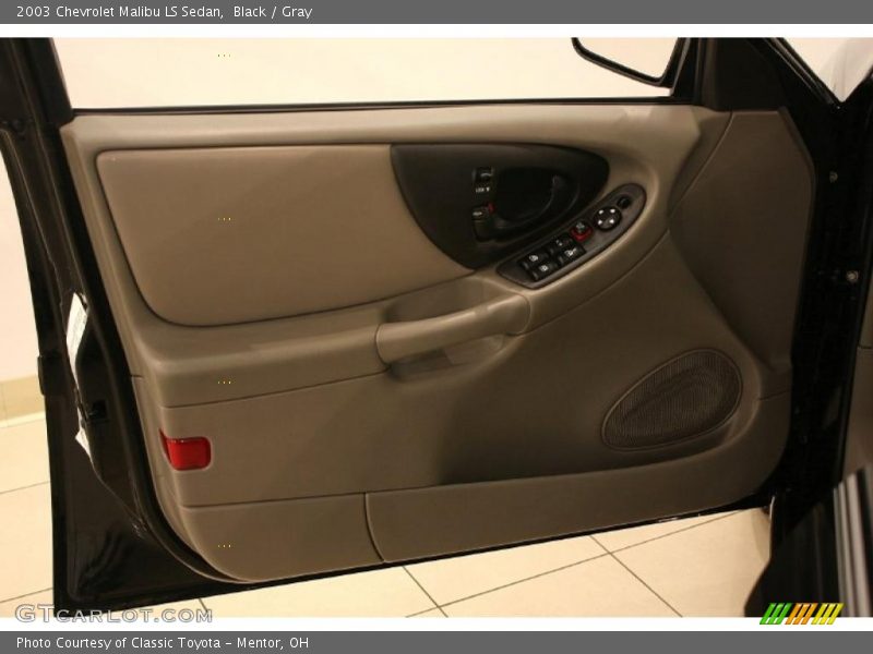 Black / Gray 2003 Chevrolet Malibu LS Sedan
