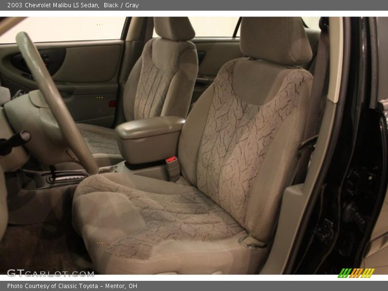 Black / Gray 2003 Chevrolet Malibu LS Sedan