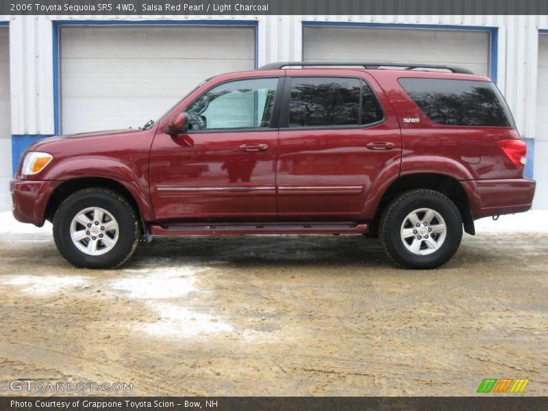 Salsa Red Pearl / Light Charcoal 2006 Toyota Sequoia SR5 4WD