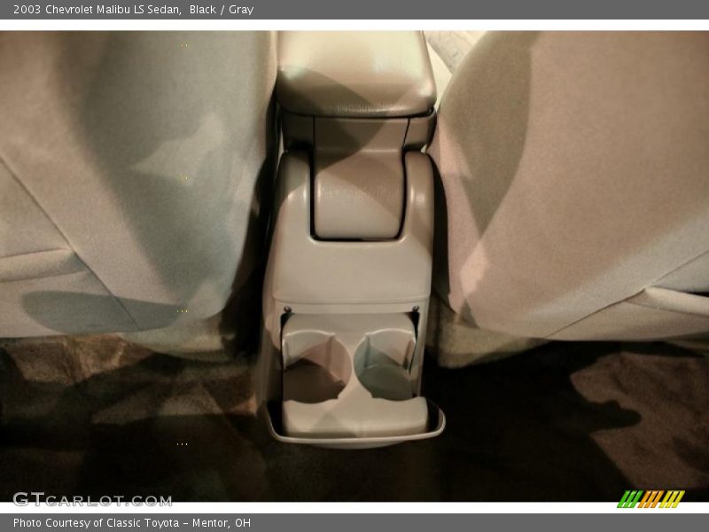 Black / Gray 2003 Chevrolet Malibu LS Sedan