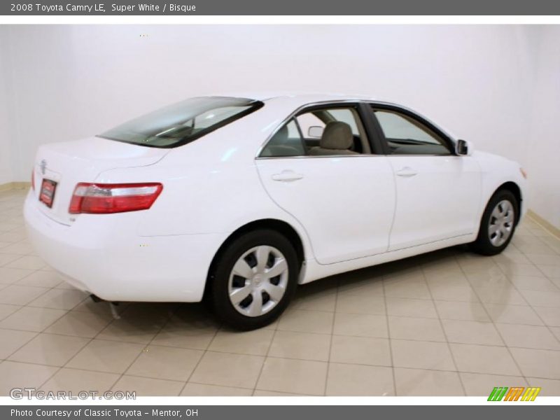 Super White / Bisque 2008 Toyota Camry LE
