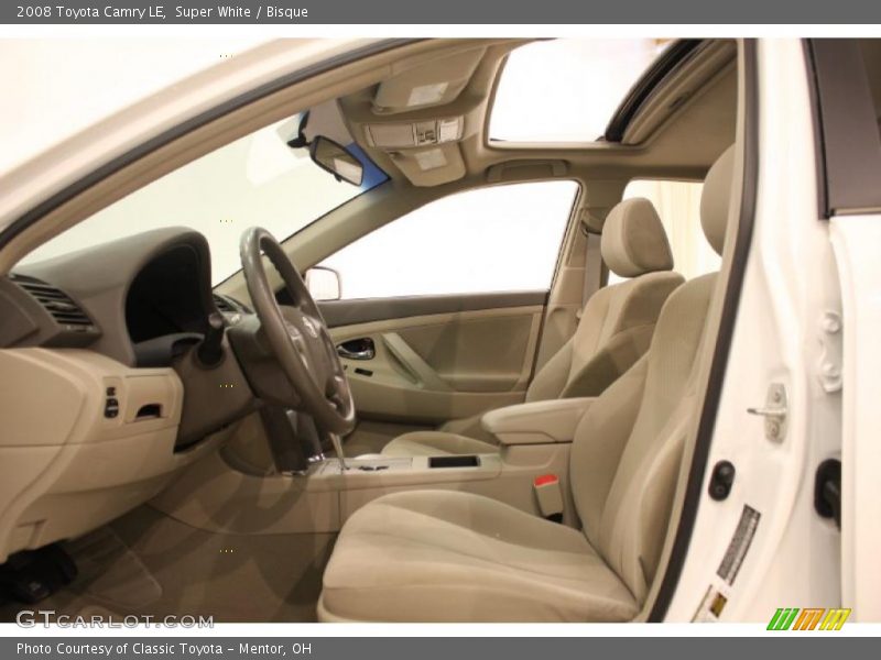 Super White / Bisque 2008 Toyota Camry LE